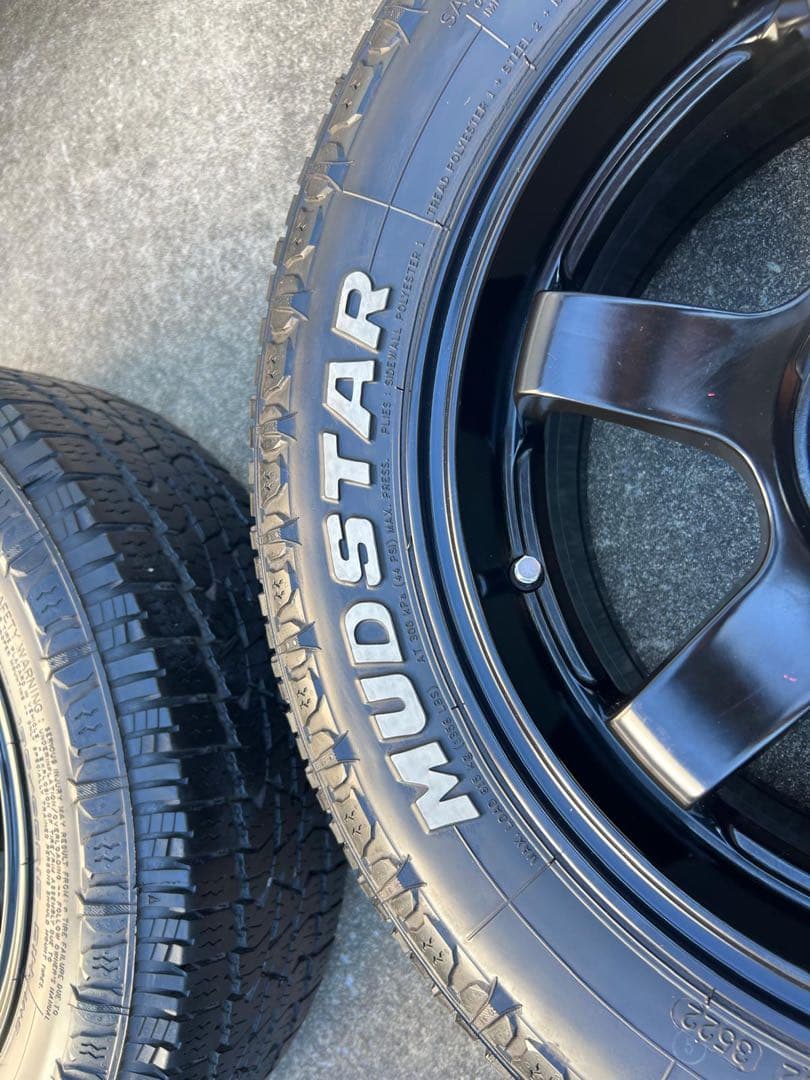 あ*)様 マッドスター ラジアル A/T 195/65R15 タイヤ4本　ホイー