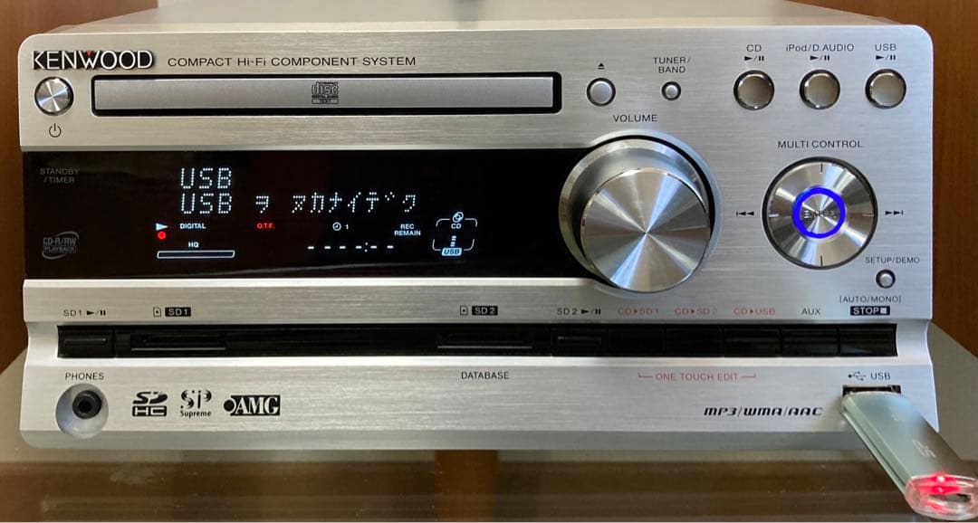 ケンウッドHi-Fi コンポRD-UDE77【銘機 T.kIMURA