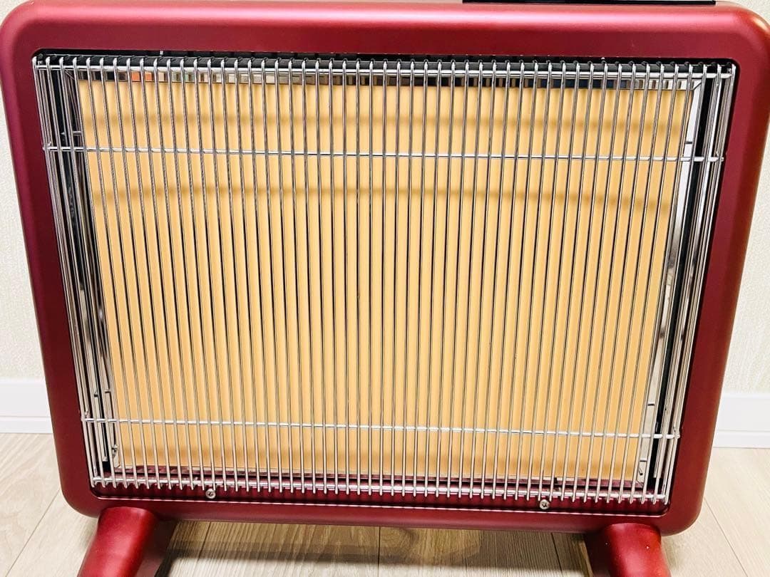 遠赤外線暖房機 サンルミエ タイマー付 E800L-TM レッド