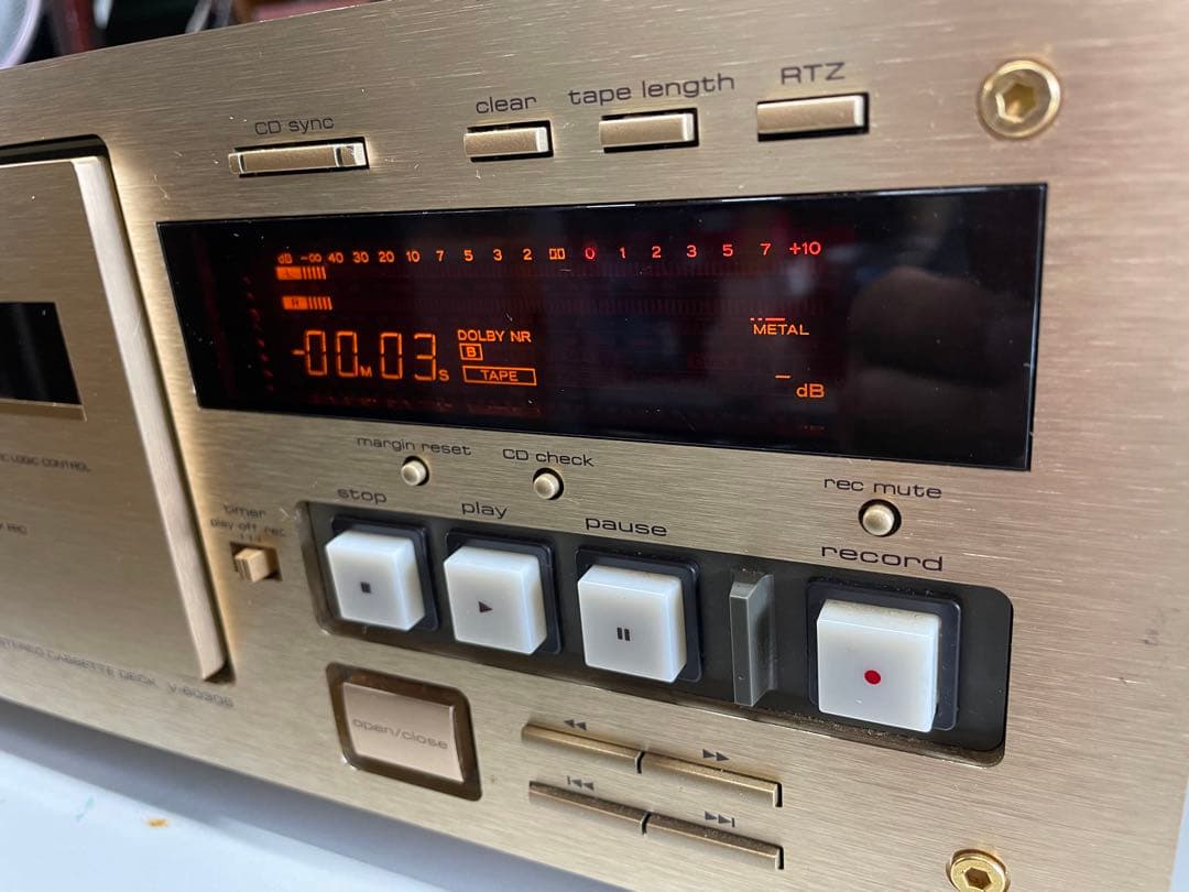 TEAC V-6030S カセットデッキ　ジャンク