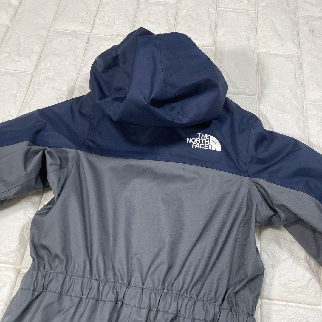 【新品】ノースフェイス　キッズ　ベビー　ロンパース　繋ぎ　防寒
