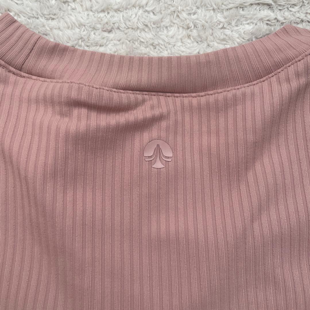 SUKALA カップ付きバックベントTee S ピンク