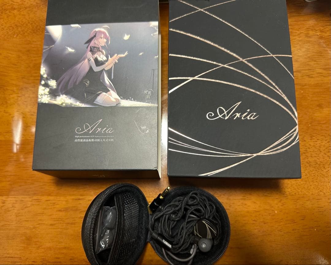 水月雨 Moondrop Aria 有線イヤホン