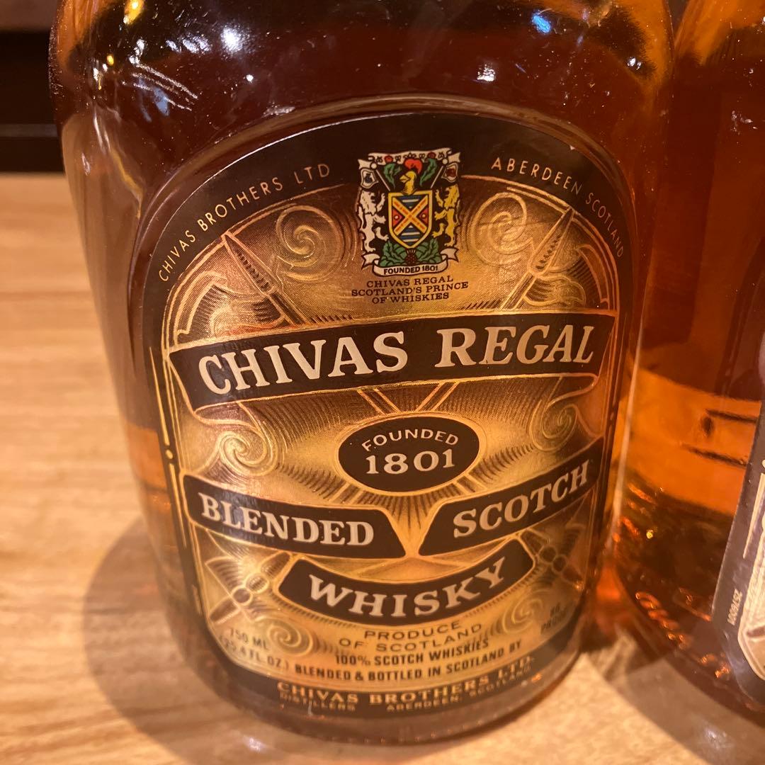 『2本まとめて』CHIVAS REGAL 12年 ブレンデッドスコッチウイスキー