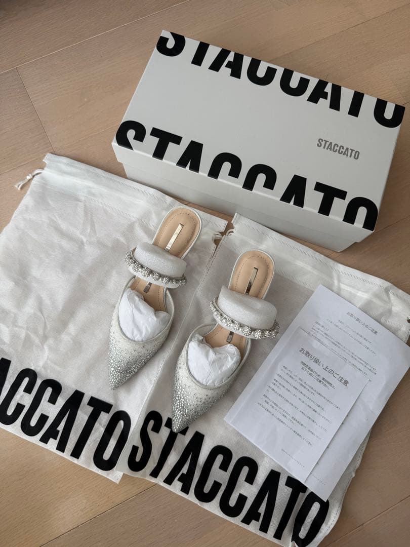 【新品未使用・完売品】staccato ミュールサンダル22cm
