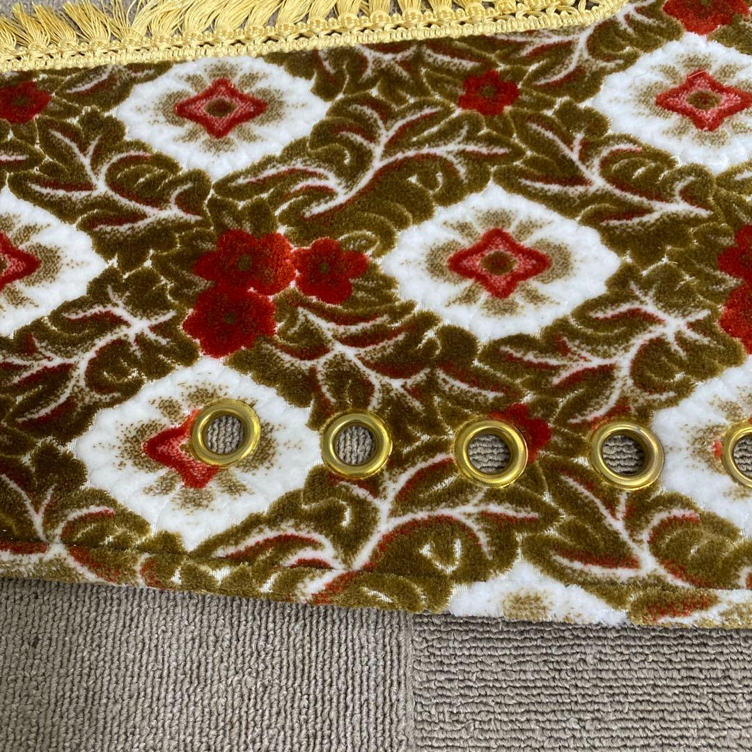 軽トラ　キャリイ　DA16T 大花束/オレンジ　ダッシュマット