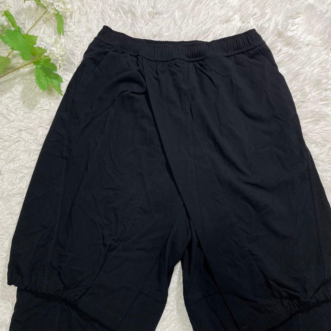 美品 julius untrue; 687PAM1 コントラストレイヤードパンツ