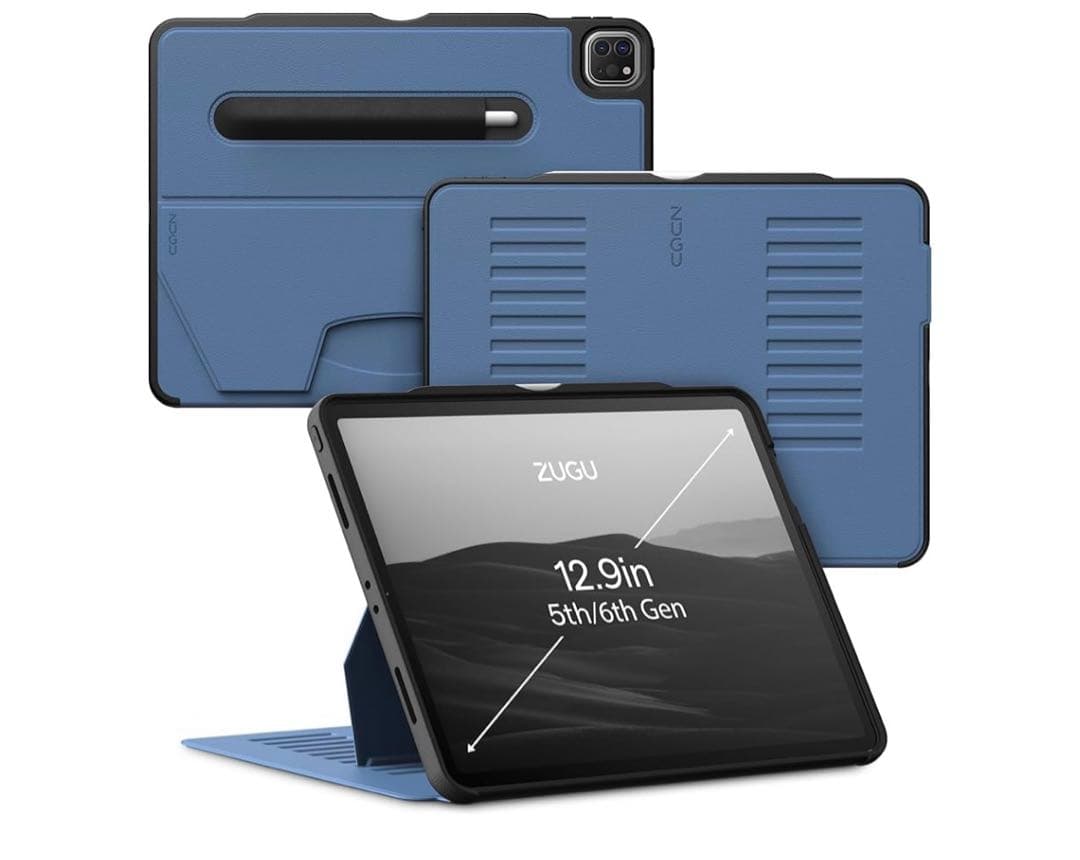 11511【未開封】ZUGU iPad Pro 12.9 第6世代 ケース 緑