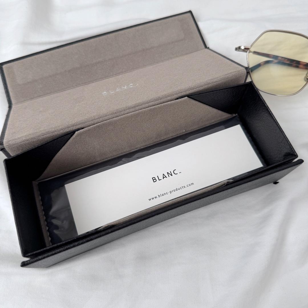 廃盤 BLANC.. B0019 サングラス カラーレンズ 鼈甲 メガネ 特価