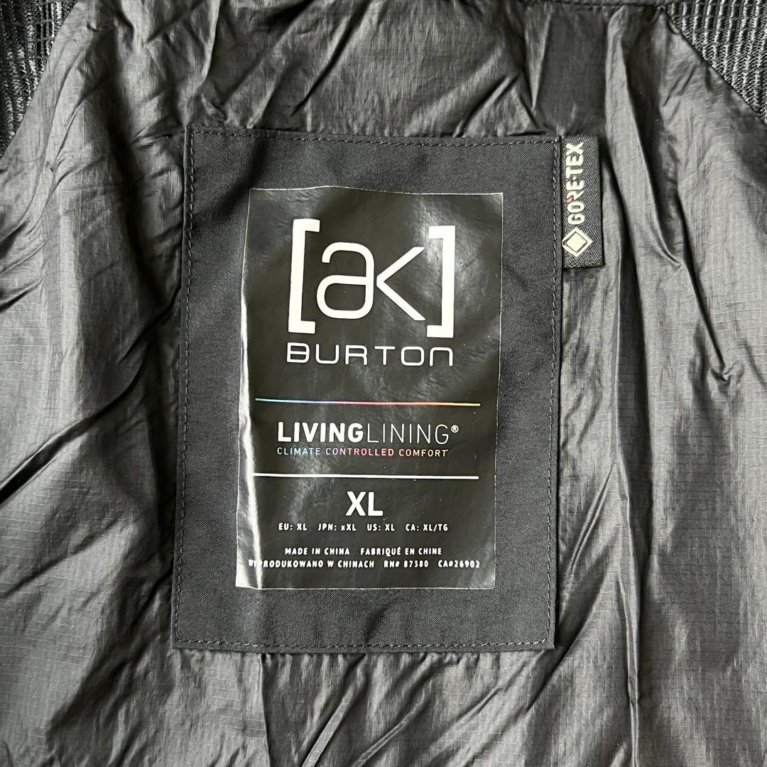 4959 バートン　ジャケット ak ゴアテックス 近年モデル　黒　XL