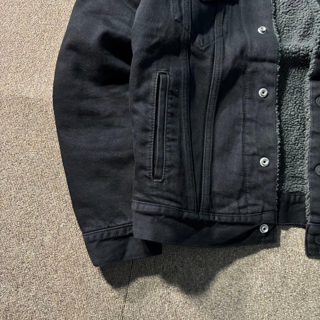 Levi's 裏ボア ブラック Gジャン トラッカージャケット S