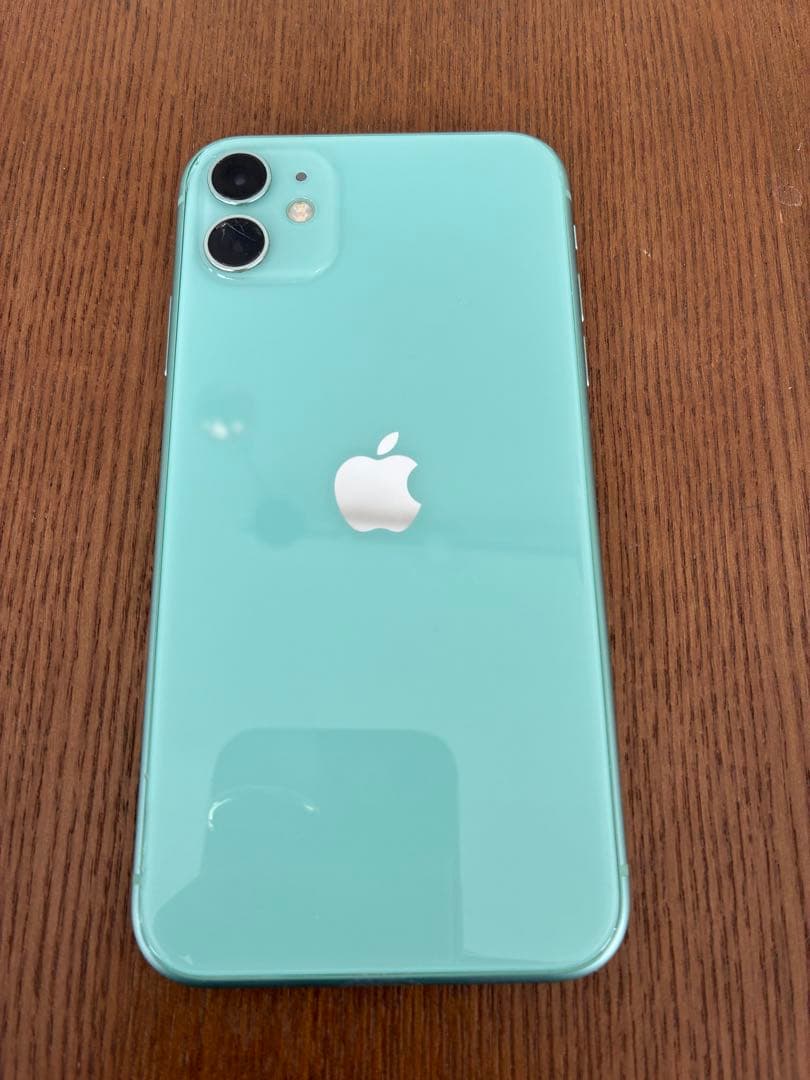 【美品】Apple iPhone 11 ミントグリーン 本体