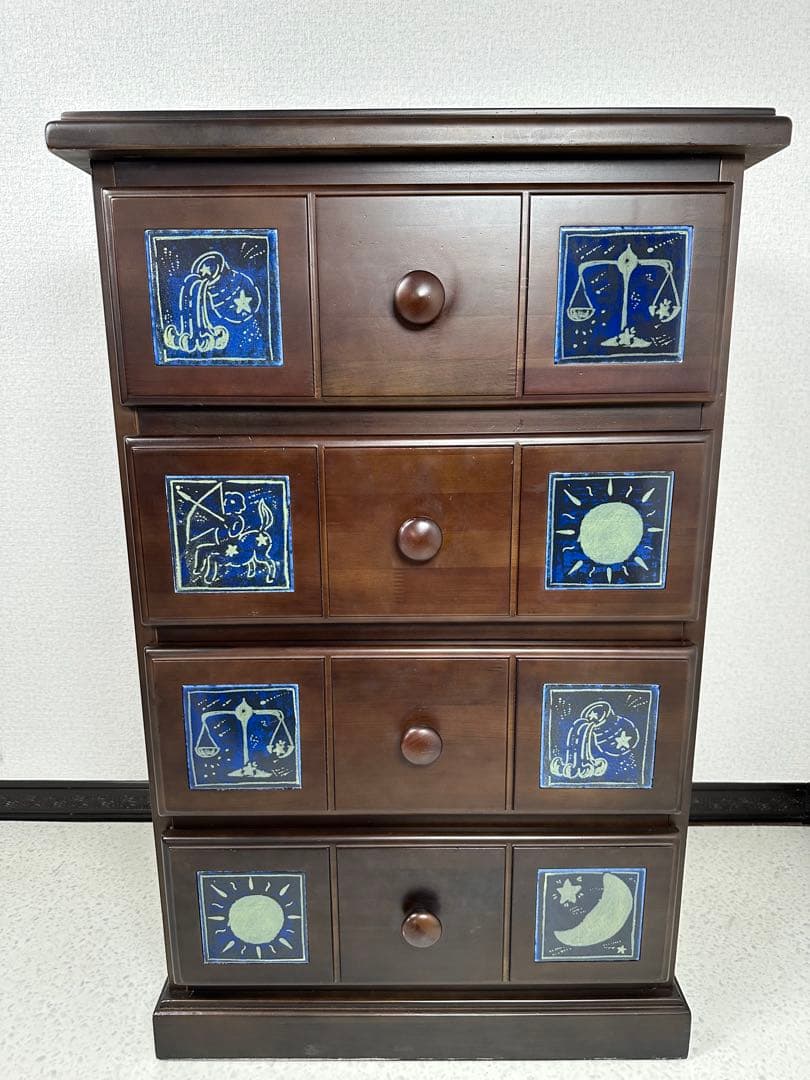 大川家具 キララ60HC チェスト タンス 箪笥 管理No.※i4※