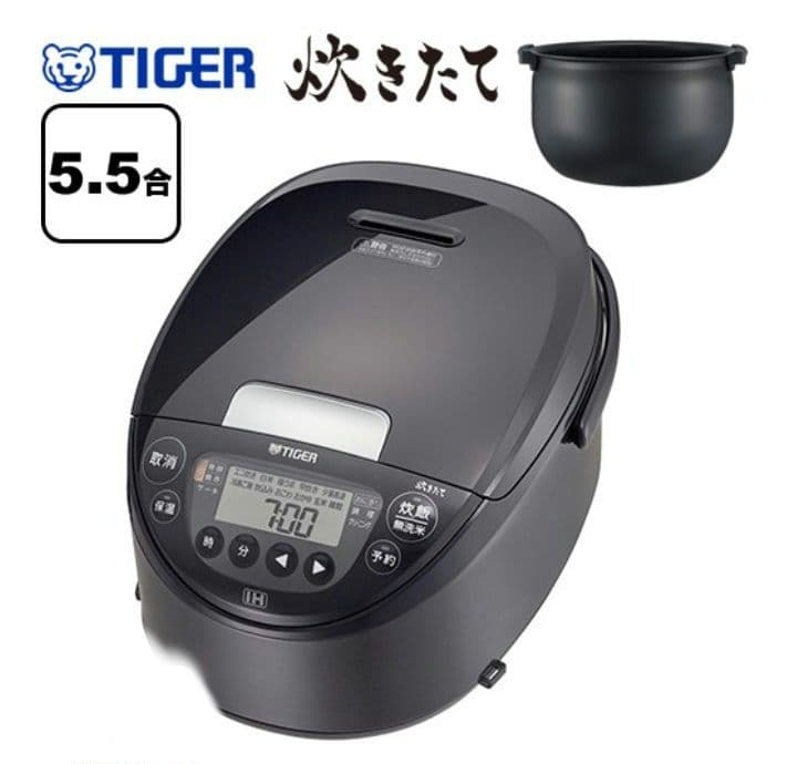 TIGER JPW-M100-KV 炊飯器 5.5合