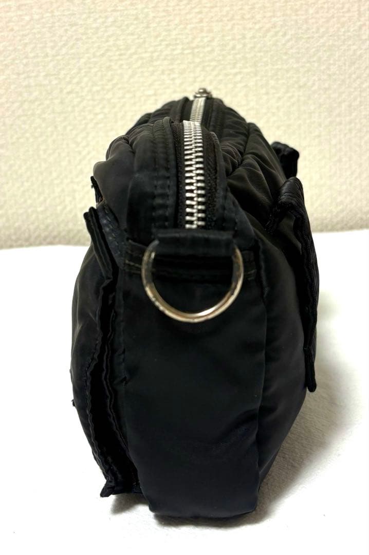 【美品】【2way】ポーター タンカー ミニ ショルダーバック ポーチ ブラック