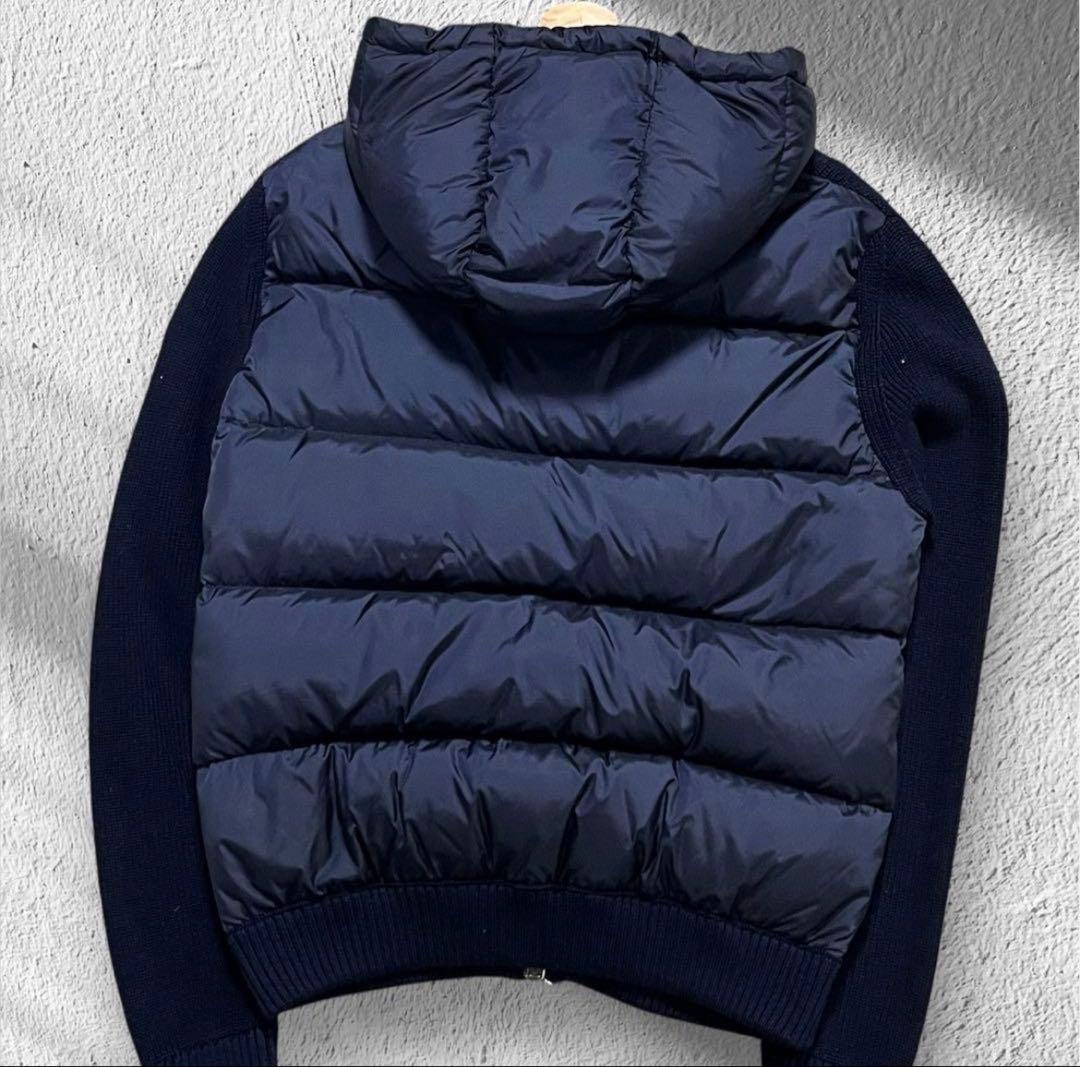 【翌朝発送可能】　モンクレール　マグリオン　トリコット　ニットダウン　Lサイズ