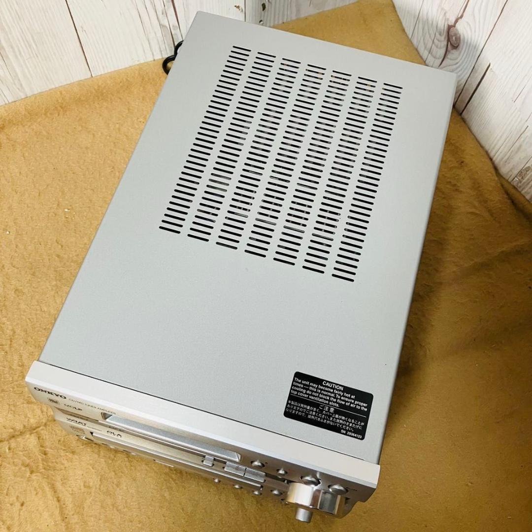 美品 ONKYO X-N7XX システムコンポ CD/MD アンプ オンキョー