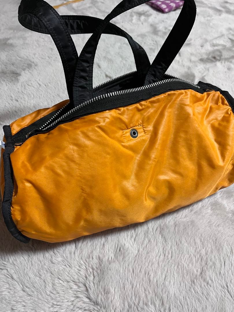 PORTER ポーター タンカー ミニボストン 黒 ドラムバッグ