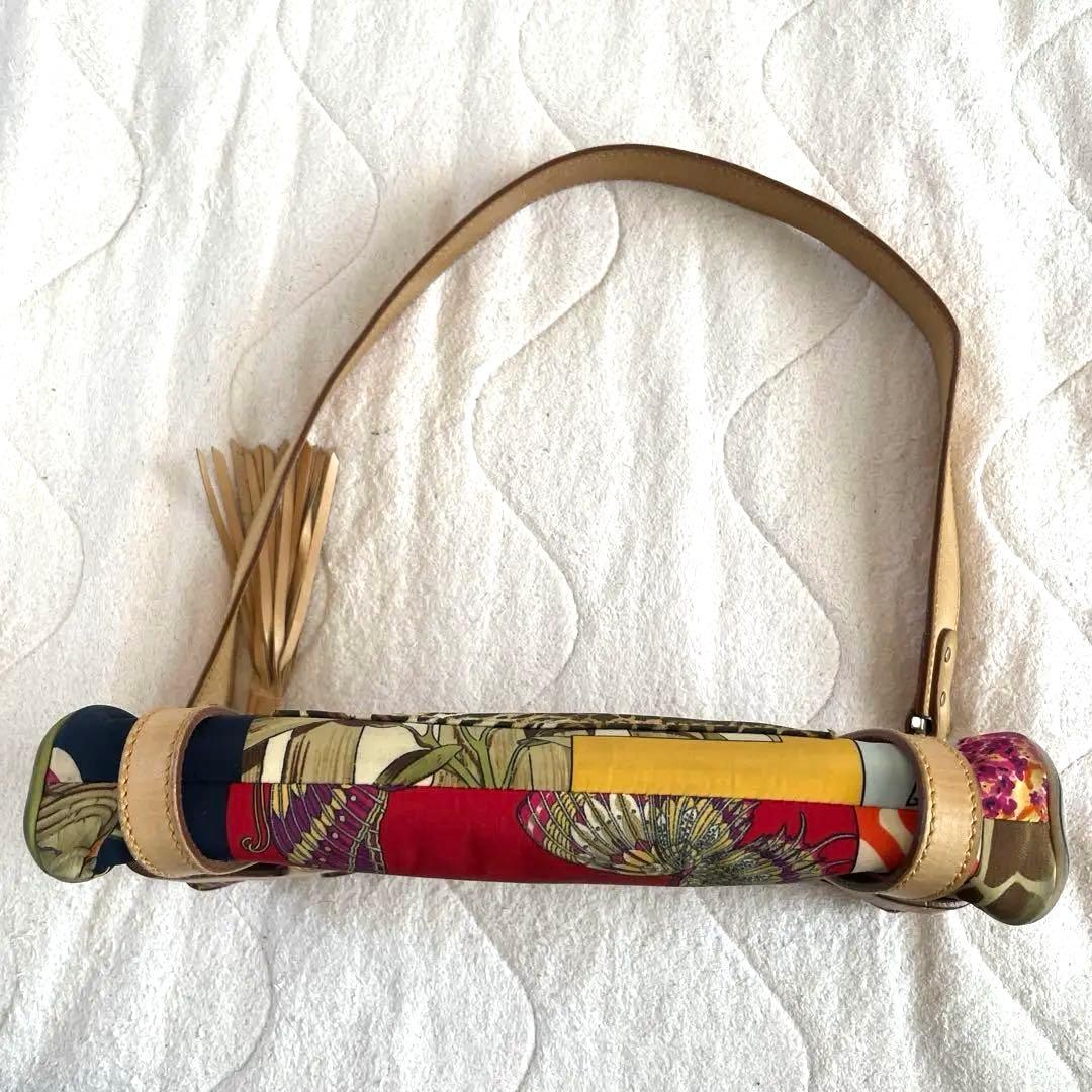 人気デザインSalvatore Ferragamo レオパード ショルダーバッグ