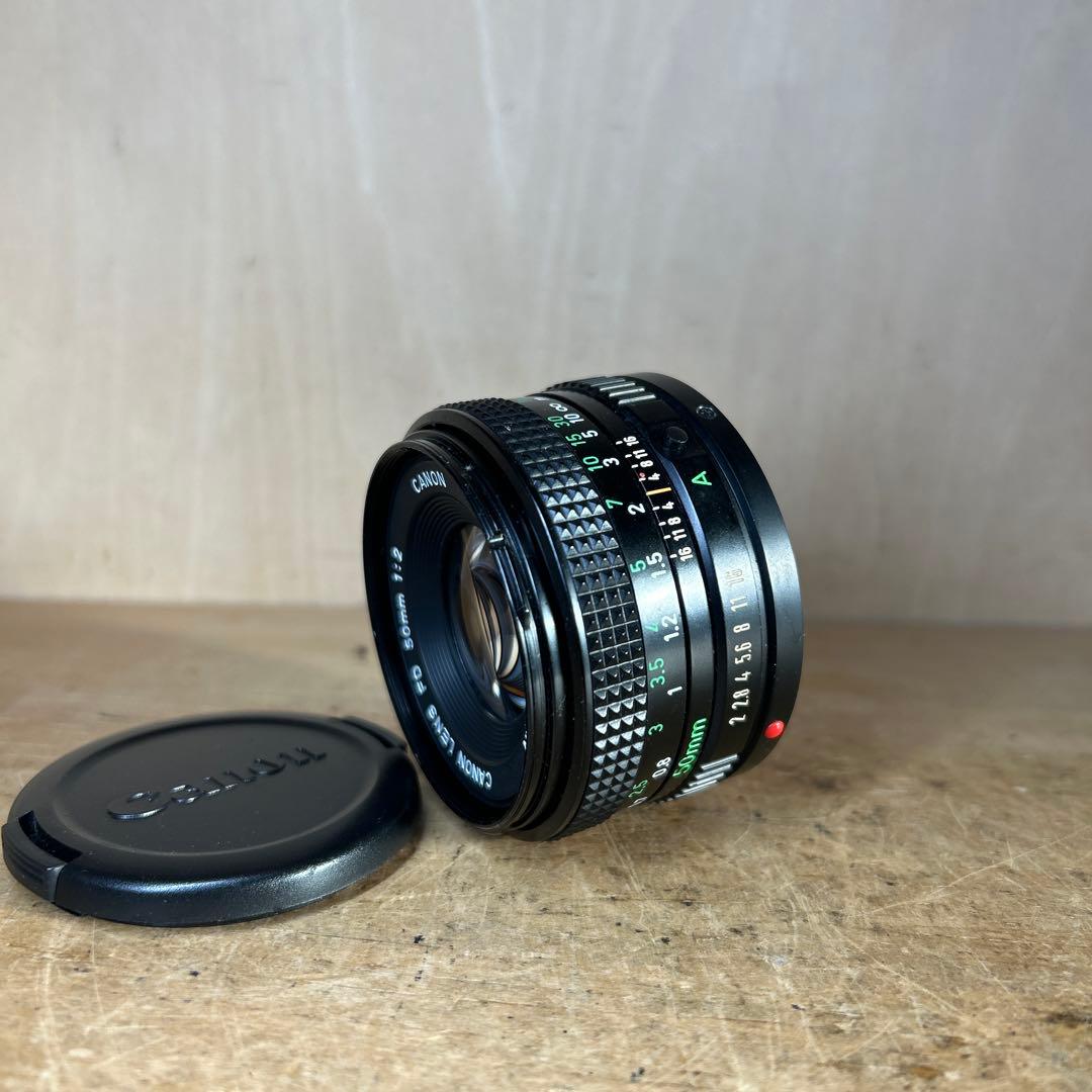 Canon AE-1 P+FD 50 f2.0 鳴きなし完動外観極美品