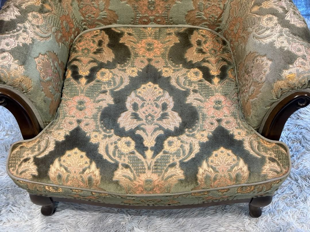 ②Wade様　マルニ木工 ビンテージソファ　1Pソファ　クラシック　SG