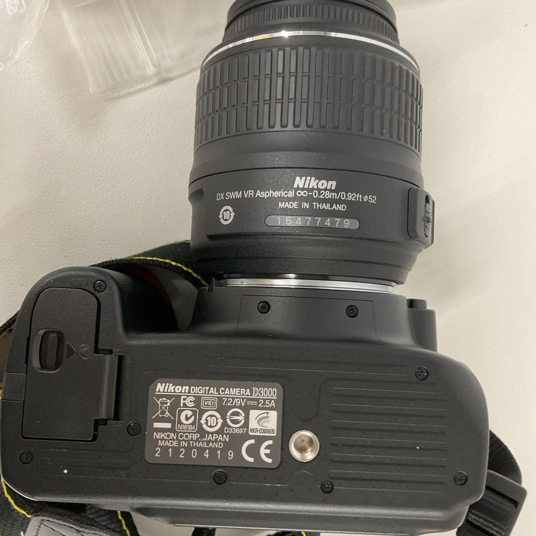 P3272 Nikon D3000 デジタル一眼レフカメラ