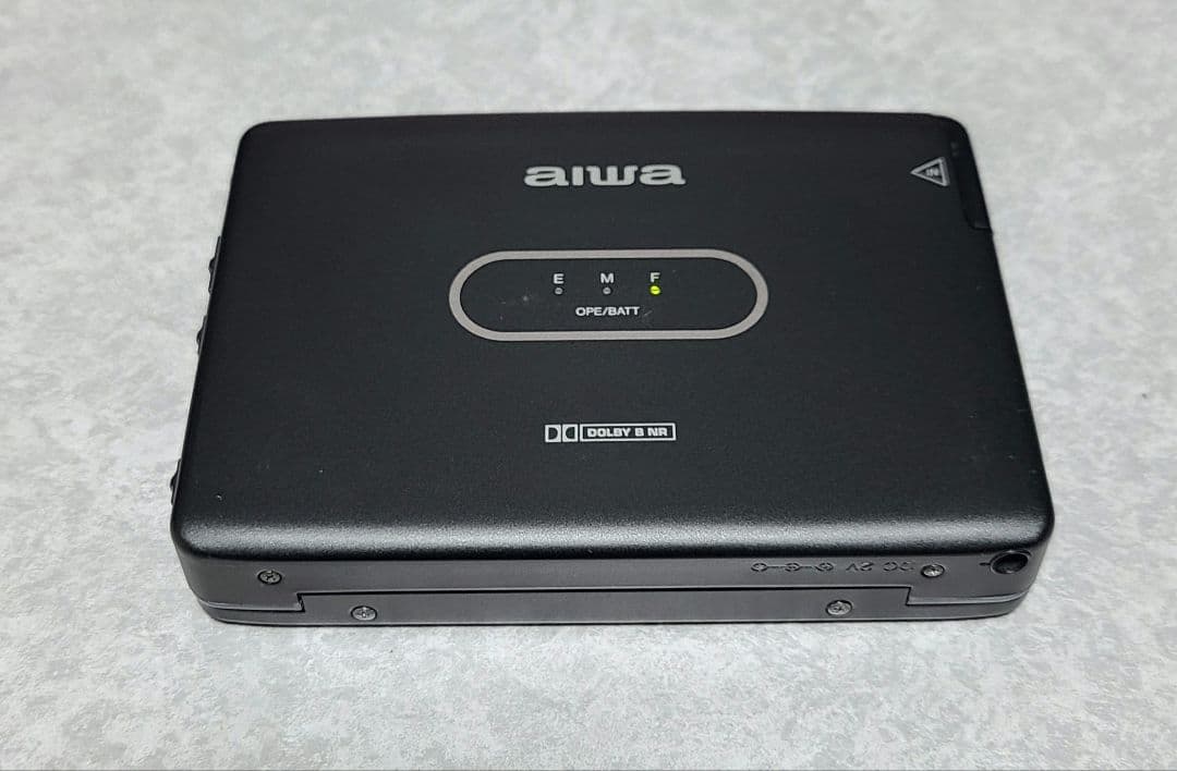 aiwa カセットプレーヤー HS-PX550 整備品＆専用充電池PB-S5