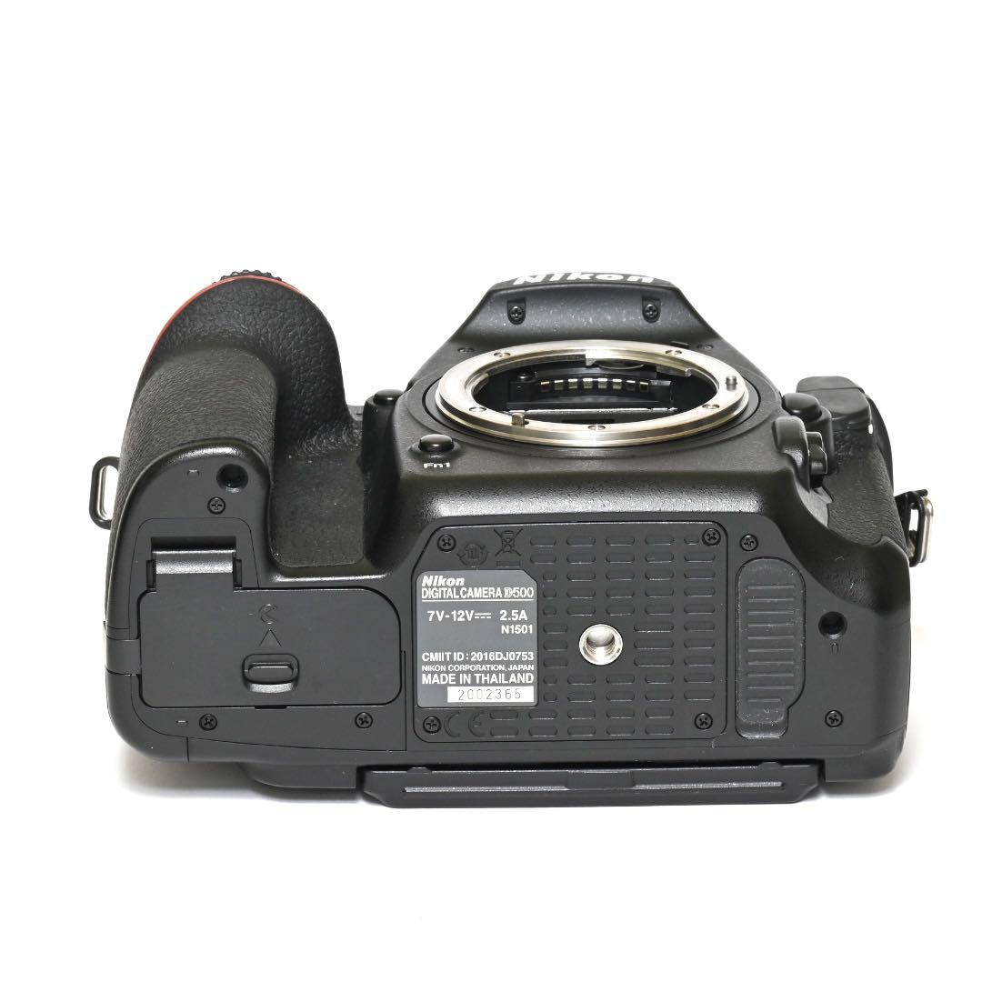 【美品】Nikon D500 ダブルレンズセット★Wi-Fi&Bluetooth