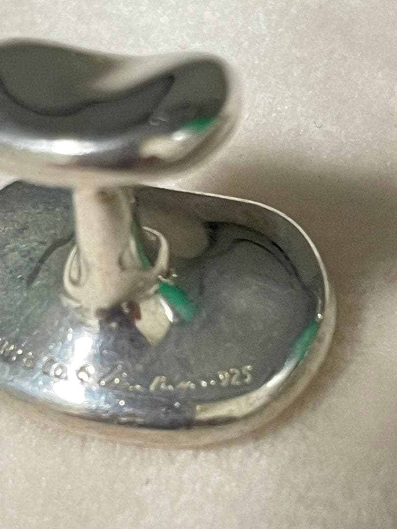 【Tiffany】エルサ・ペレッティ ビーン デザイン カフス　925シルバー