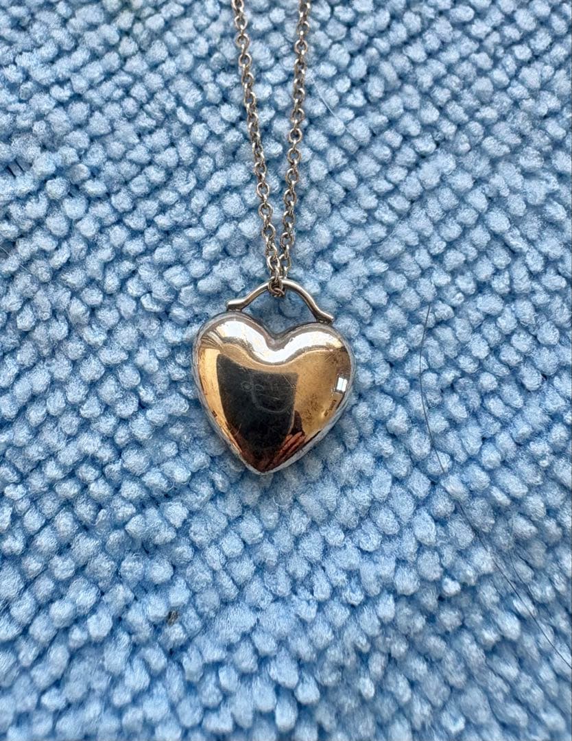 TIFFANY ハート型ペンダント ネックレス