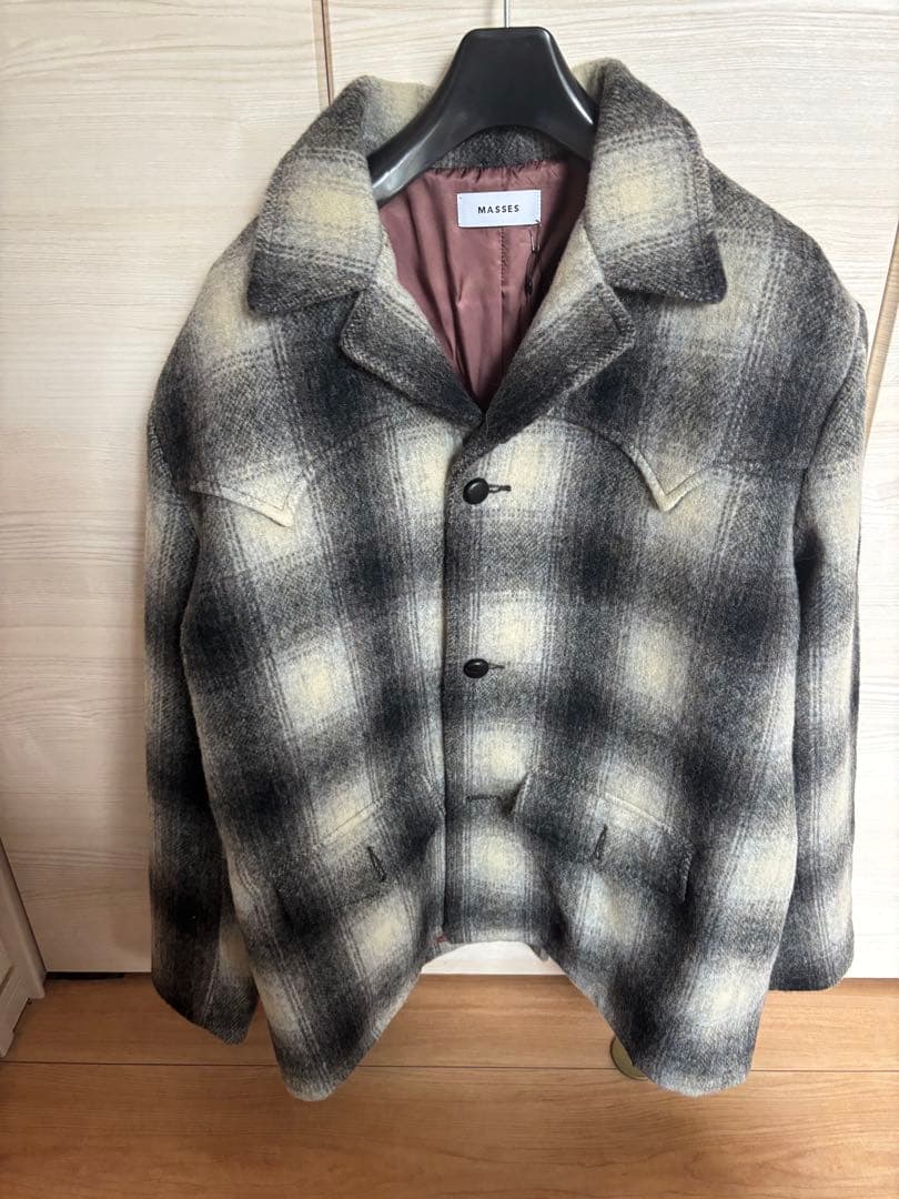 25AW MASSES マシス SHADOW CPO JKT ウエスタンコートL