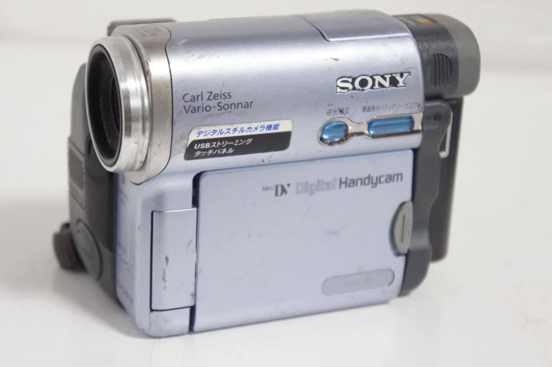 再生OK DCR TRV22 SONYダビング MiniDVビデオカメラ　419
