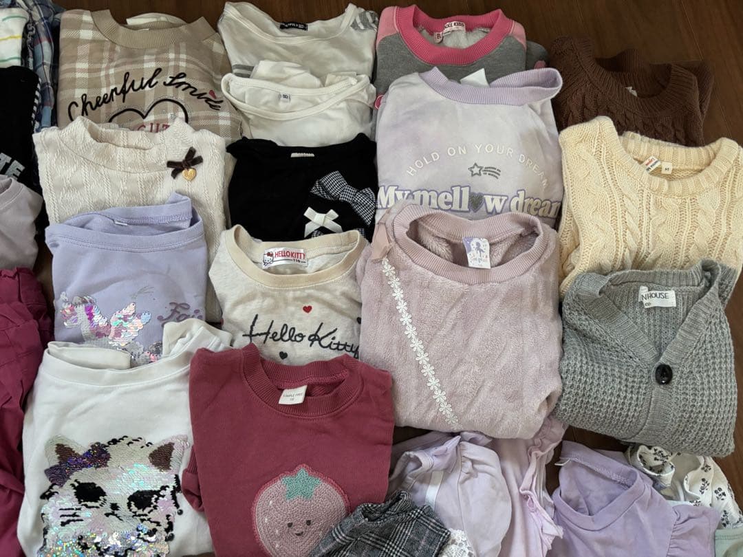 子供服　女の子　110cm 69点セット