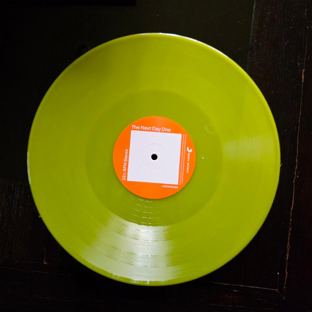 や*ん様 美品 デヴィッドボウイ 「The Next Day」 カラー２枚組LP