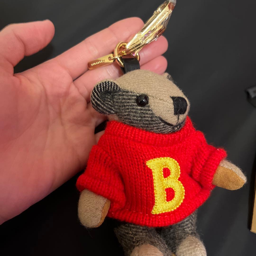 BURBERRY テディベアキーホルダー