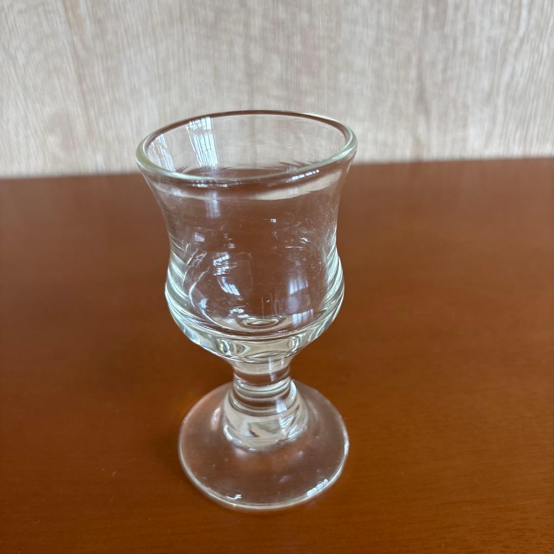 安土忠久氏作 吹きガラスワイングラス2個セット