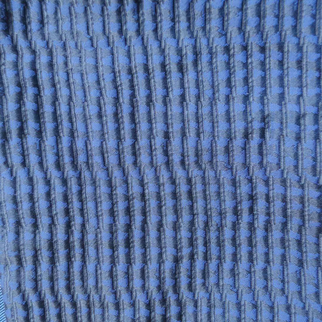 AKI NAGAI ノーカラー ストライプ 切替 ジャケット 日本製