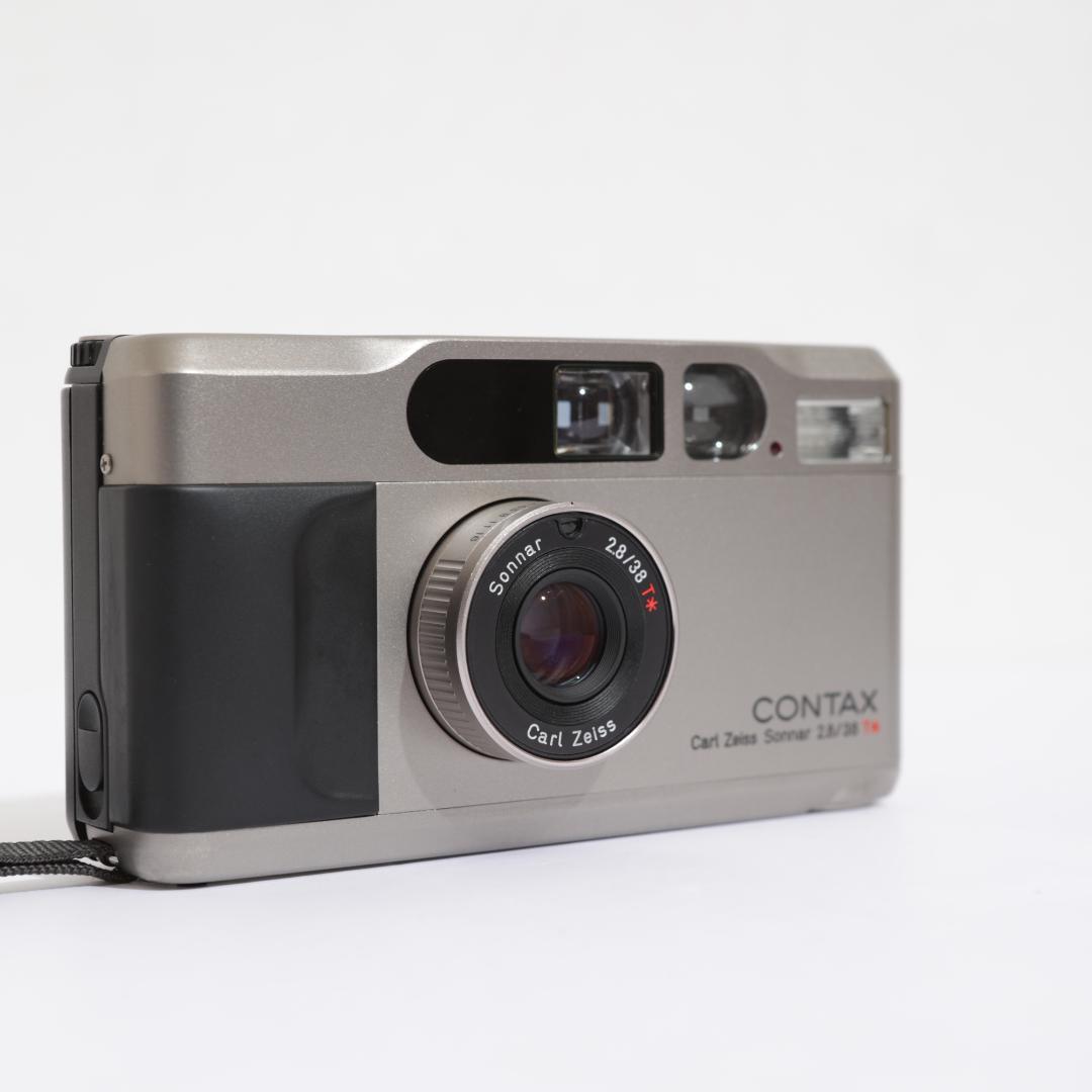 CONTAX T2 Carl Zeiss Sonar 28/38コンパクトカメラ