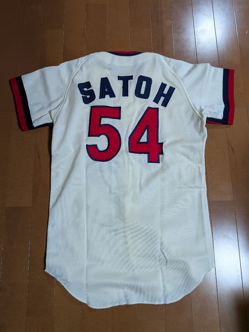 【美品】ロッテオリオンズ 54番 佐藤兼伊知内野手