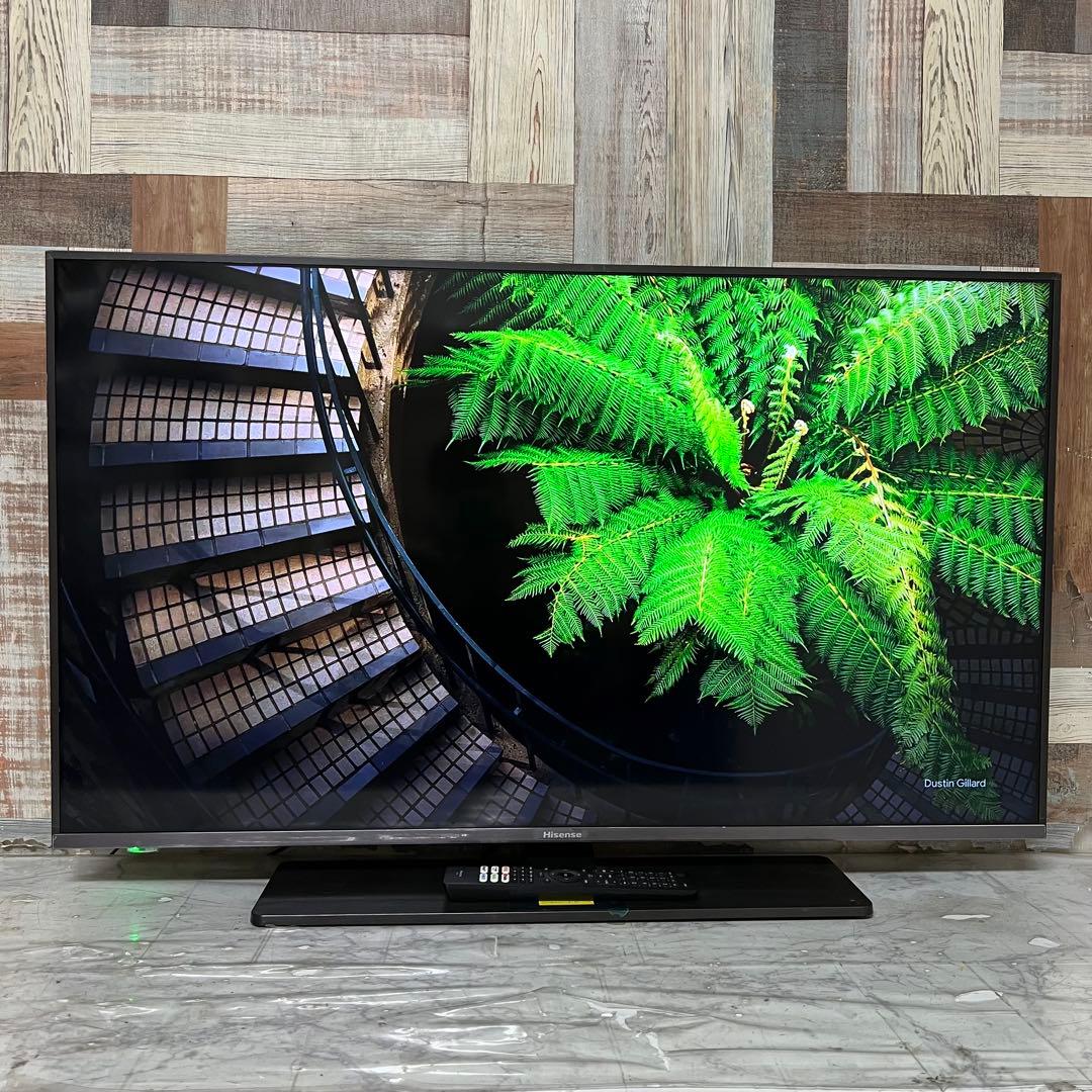 全国送料込❣️Hisense43型4Kチューナ内蔵YouTube.Netflix