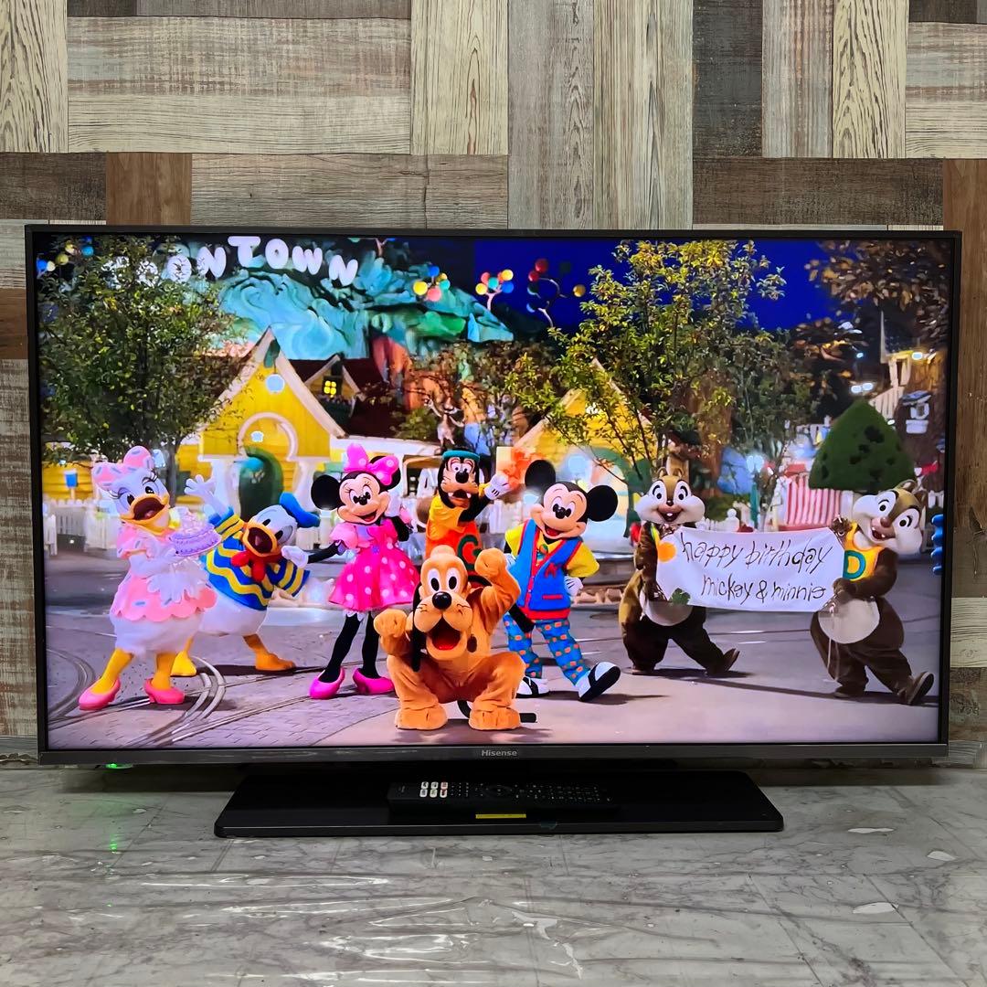 全国送料込❣️Hisense43型4Kチューナ内蔵YouTube.Netflix