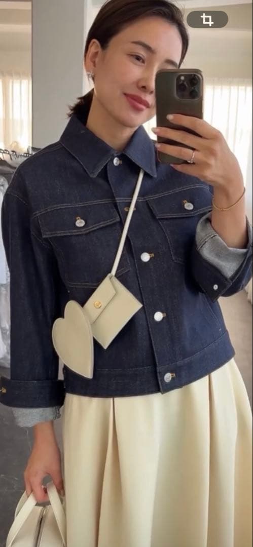 OHGA ohga オーガ　レディースデニムジャケットGジャン