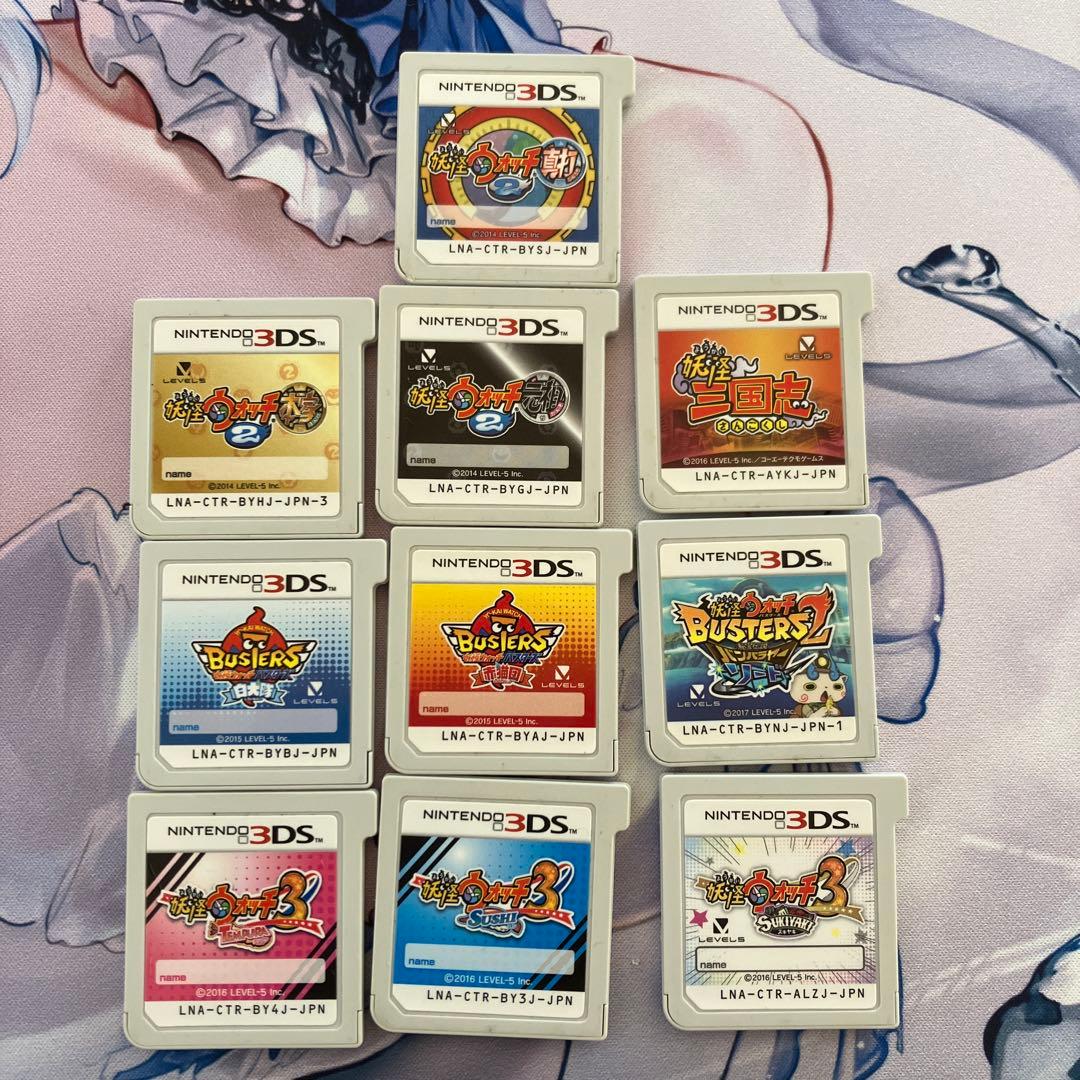 妖怪ウォッチシリーズ 3DSソフト まとめ売り