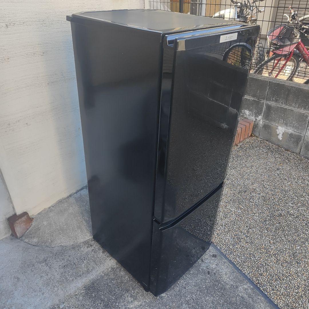 三菱2ドアノンフロン冷凍冷蔵庫 MR-P15A-B