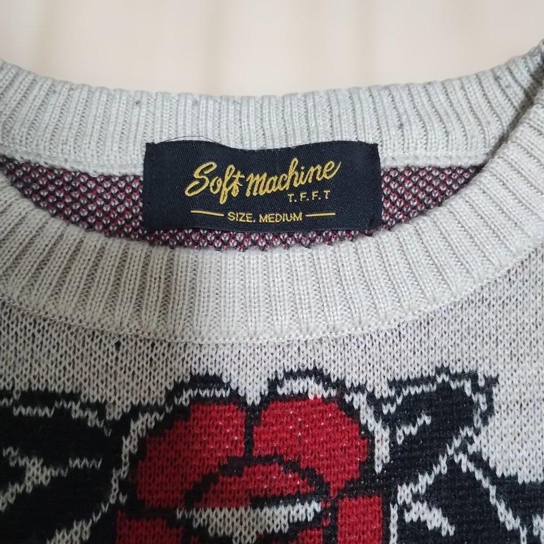 完売品！Soft machine ソフトマシーン ファラオセーターニットM