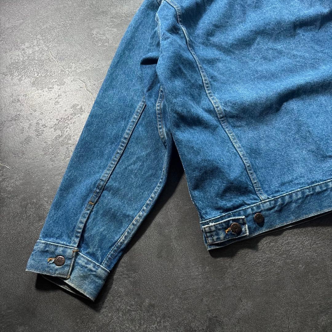 80s Eddie BauerデニムジャケットトラッカージャケットUSA製古着