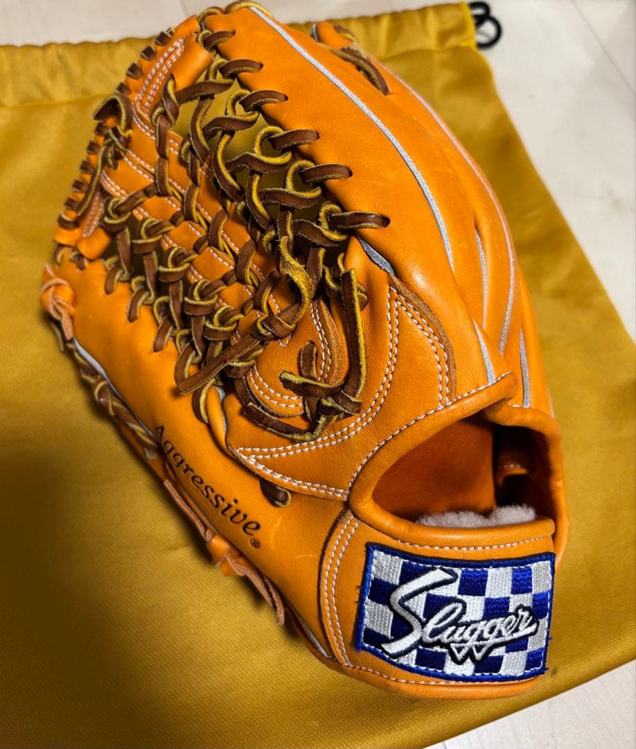 スラッガー 軟式野球 グローブ 左利き