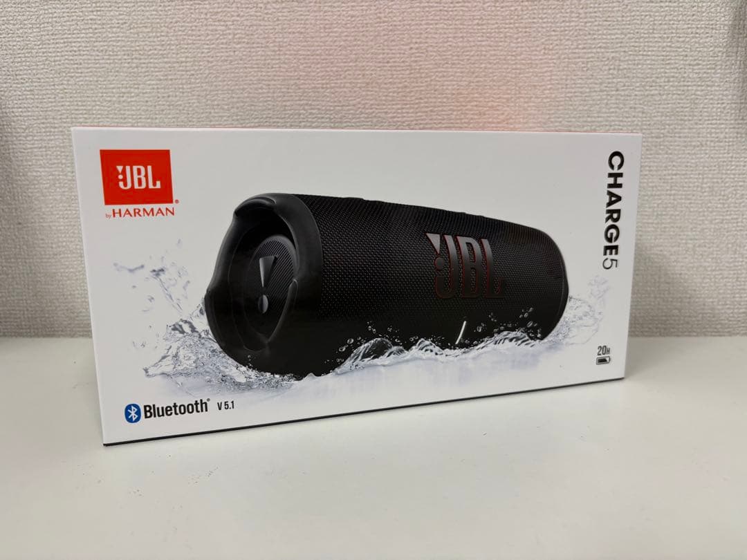 新品未開封 JBL CHARGE5 Bluetoothスピーカー ブラック 黒