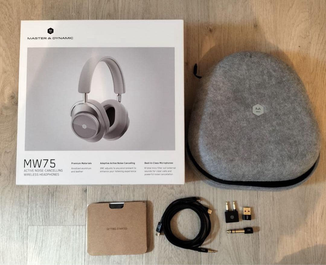 ヘッドホン MASTER & DYNAMIC MW75 Silver