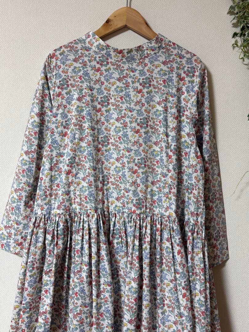 フラワー【Gauze#】リバティスイッチングワンピース 価格30,800円